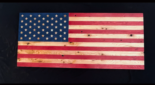 Red Oak American Flag